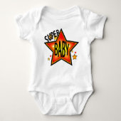 Super Star-Baby odysuit Romper (Voorkant)