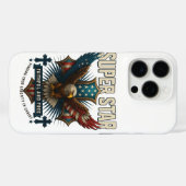 Super Star Eagle Embleem Case-Mate iPhone Case (Achterkant (horizontaal))