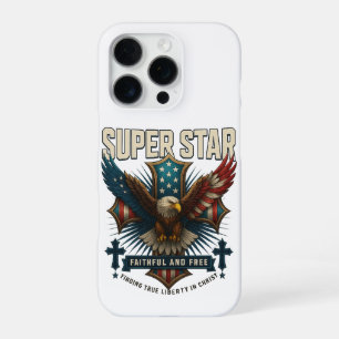 Super Star Eagle Embleem iPhone 16 Pro Hoesje