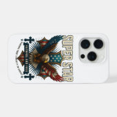 Super Star Eagle Embleem iPhone Hoesje (Achterkant horizontaal)