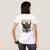 Super Star Eagle Embleem T-shirt (Achterkant volledig)