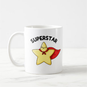Super Star Funny Astronomy Pun Koffiemok