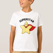 Super Star Funny Astronomy Pun T-shirt (Voorkant)