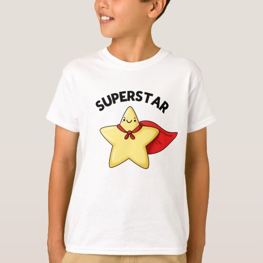 Super Star Funny Astronomy Pun T-shirt (Voorkant)