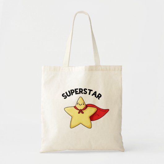 Super Star Funny Astronomy Pun Tote Bag (Voorkant)