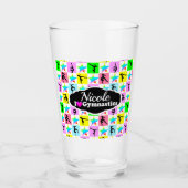 SUPER STAR GYMNAST MEISJE ONTWERP GLAS (Voorkant)