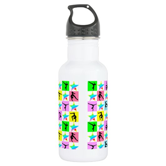 SUPER STAR GYMNAST MEISJE ONTWERP WATERFLES  (Achterkant)