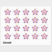 Super Star Je Bent Geweldig Ster Sticker (Vel)