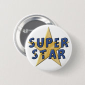 Super Star-knop Ronde Button 5,7 Cm (Voorkant /achterkant)