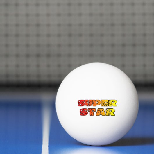 Super Star ping pongbal Pingpongbal (Net)