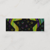 Super Star-profielkaart Mini Visitekaartje (Achterkant)