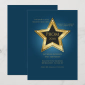 Super Star Prom-uitnodigingen Kaart (Voorkant / Achterkant)