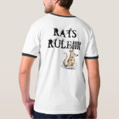 SUPER STAR!! RATS RULE RAT T-SHIRT (Achterkant)