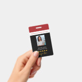 Super Star School Leraar ID Foto Badge (Handheld)