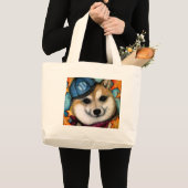 Super Star Shiba Inus Grote Tote Bag (Voorkant (product))