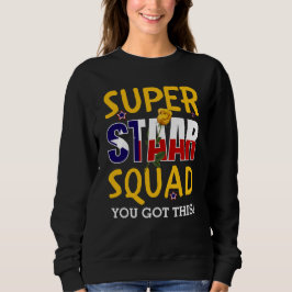 Super Star Squad Teacher Testdag Trui