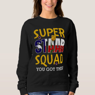 Super Star Squad Teacher Testdag Trui