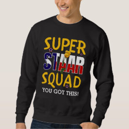 Super Star Squad Teacher Testdag Trui