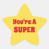 Super Star Sticker (Voorkant)