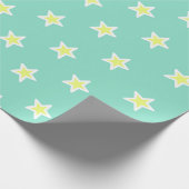 Super Star Zee Schuimgroen Cadeaupapier (Hoek)