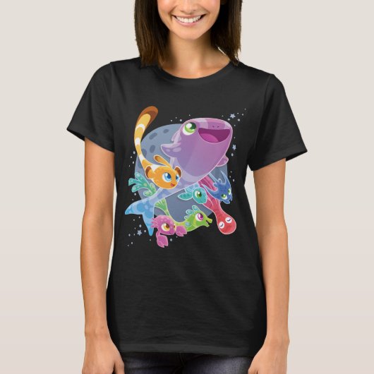 Super Starfish Avontuur T-shirt (Voorkant)