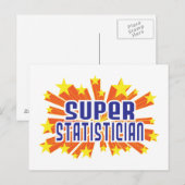Super Statistist Briefkaart (Voorkant / Achterkant)