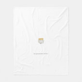 Super Step Dad the Legend Blanket – Cozy Gift Fleece Deken (Voorkant)