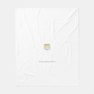 Super Step Dad the Legend Blanket – Cozy Gift Fleece Deken