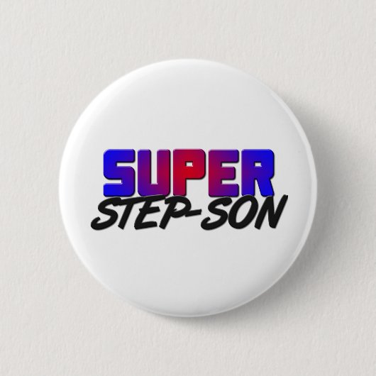 Super Step-Son Ronde Button 5,7 Cm (Voorkant)