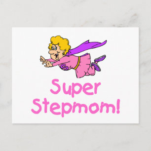 Super Stepmama (vliegen) Briefkaart