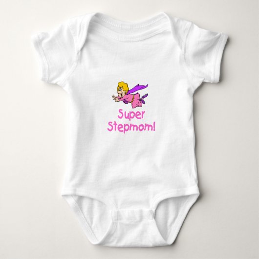 Super Stepmama (vliegen) T-shirt (Voorkant)