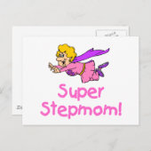 Super Stepmom (vliegen) Briefkaart (Voorkant / Achterkant)