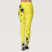 Super ster geel leggings (Achterkant)