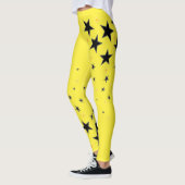 Super ster geel leggings (Links)