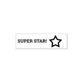 Super Ster Teacher Grading Zelfinktende Stempel (Design)