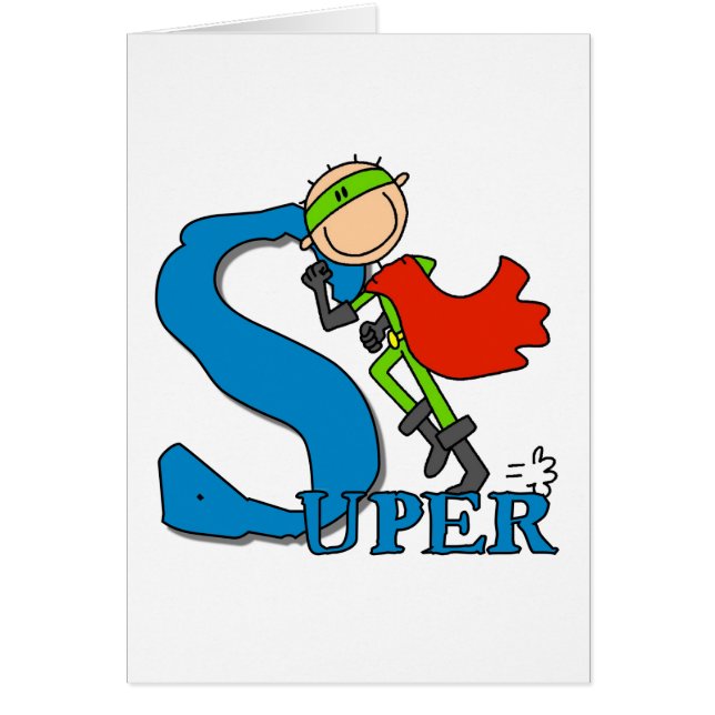 Super Stick Figuur Hero (Voorkant)