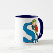 Super Stick Figuur Hero Mok (Voorkant rechts)