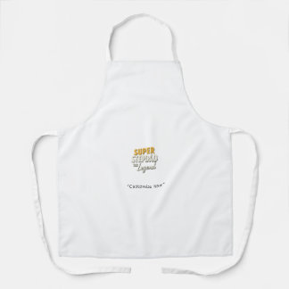 Super Stiefvader de Legende Schort – BBQ Cadeau