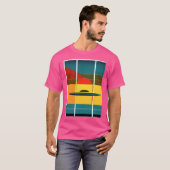 Super stijlvol UFO-ontwerp T-shirt (Voorkant volledig)
