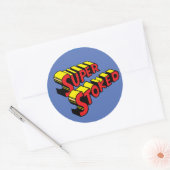 Super Stoked Blue Sticker (Envelop)