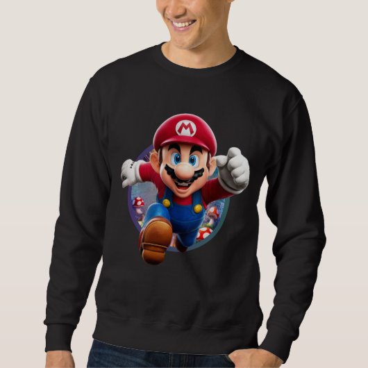 Super Style: Mario Bros and Friends Trui (Voorkant)