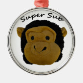 Super Sub Metalen Ornament (Voorkant)