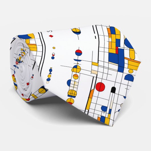 Super subtiel Super Dad Stropdas (Opgerold)