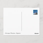 Super Summit Uitzicht, berg Aconcagua, Argentinië Briefkaart (Achterkant)