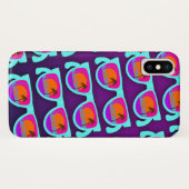 Super Sunset Shades Pattern Case-Mate iPhone Case (Achterkant (horizontaal))