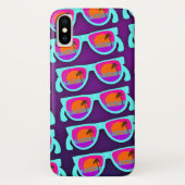 Super Sunset Shades Pattern Case-Mate iPhone Case (Achterkant)
