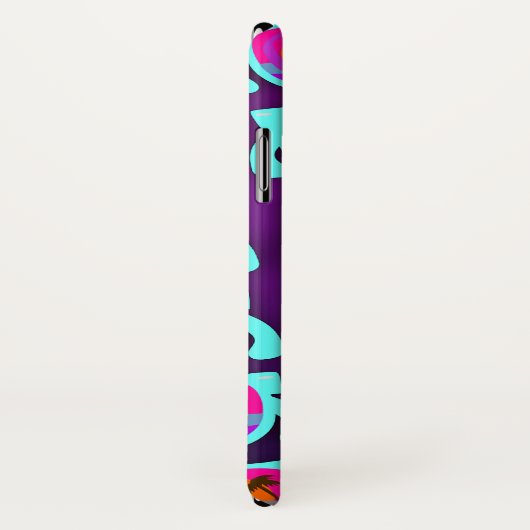 Super Sunset Shades Pattern Case-Mate iPhone Case (Achterkant / rechts)