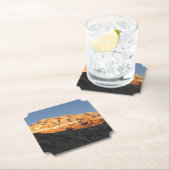 Super Sunset Uitzicht, Mount Aconcagua, Argentinië Kartonnen Onderzetters (Insitu)