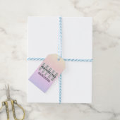 Super super moeder, verpleegster, moe cadeaulabel (Met Touw)