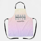 Super super moeder, verpleegster, moe schort (Voorkant)